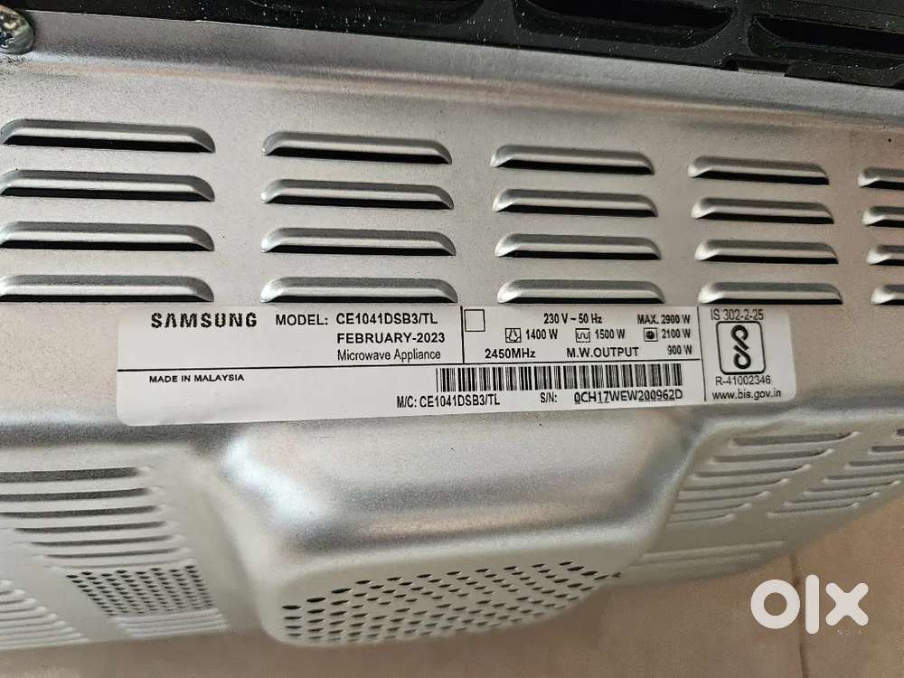 Samsung 28L Convection Microwave – Brand New Sealed Pack CE1041DSB3/TL