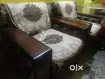 Wooden King size sofa