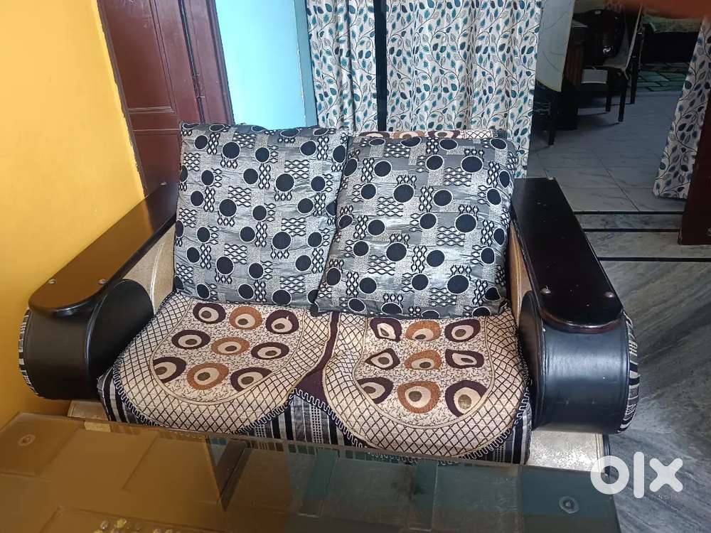 Sofa with table