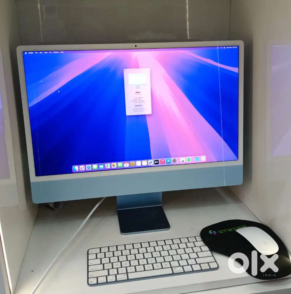 Apple IMac M3 8GbRam 256GbStorage 24Inch Screen With Box Accessories