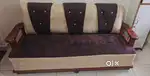 Premium Rohida Wood 3-Seater Sofa - Excellent Condition