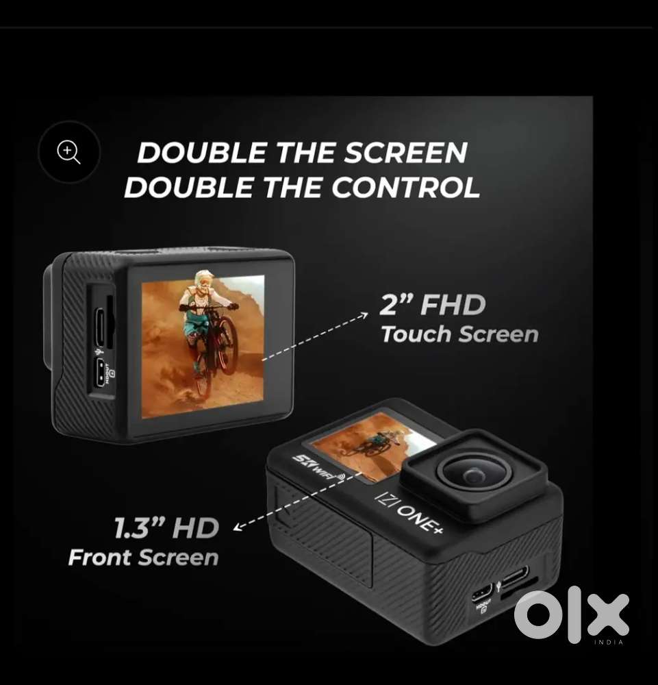 IZI One 5k Action Camera New Set Only 1 Time Use Box Pack