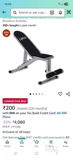 Selling Workout Bench with Leg Support for workout at Home