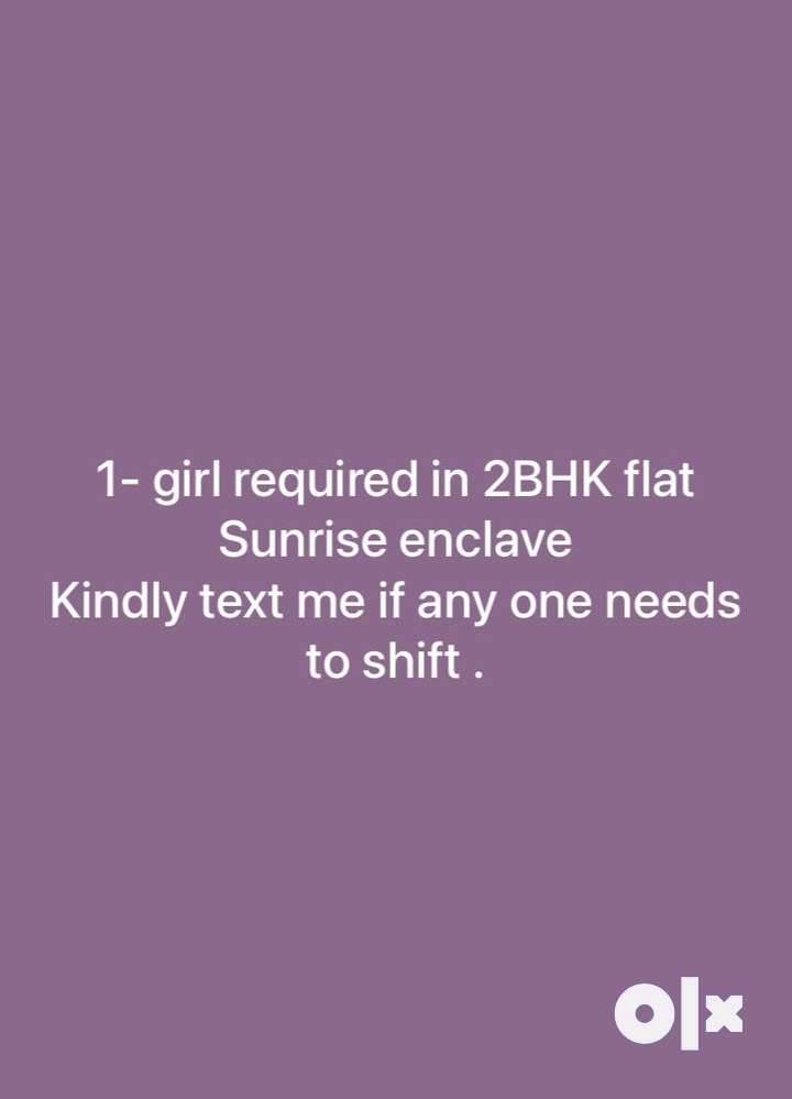 Roomate required