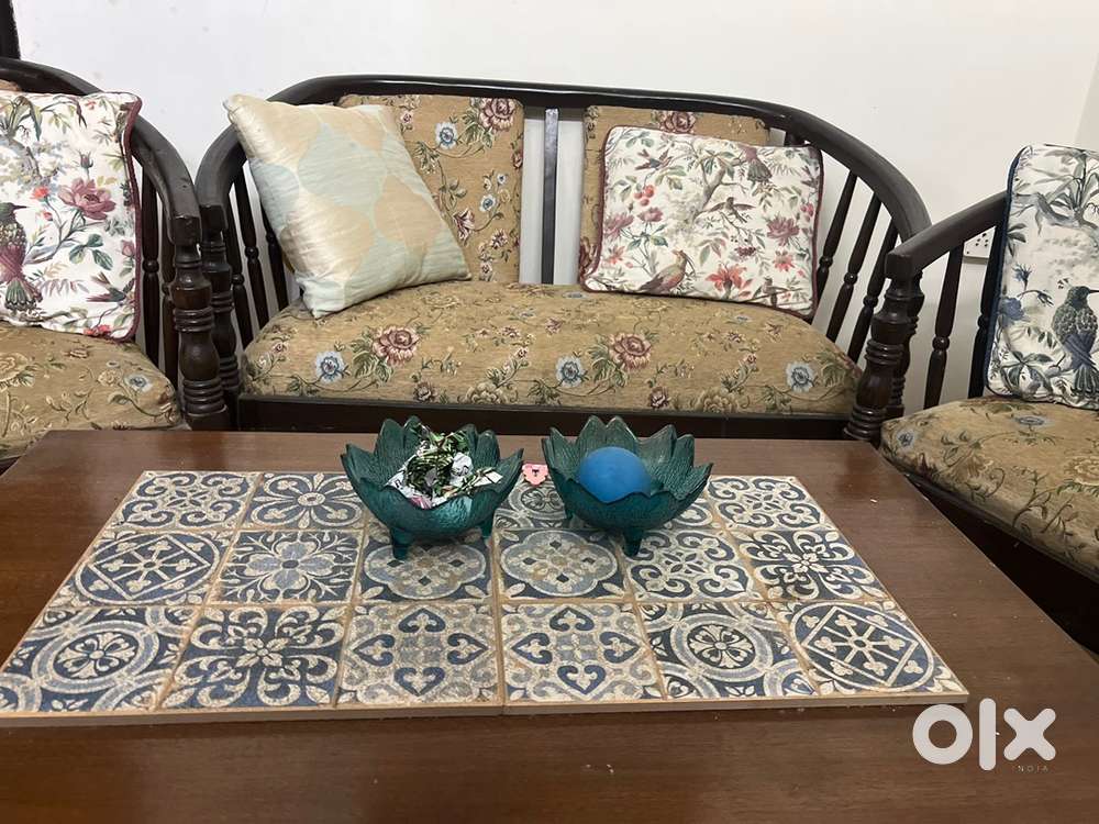 Solid wood sofa set
