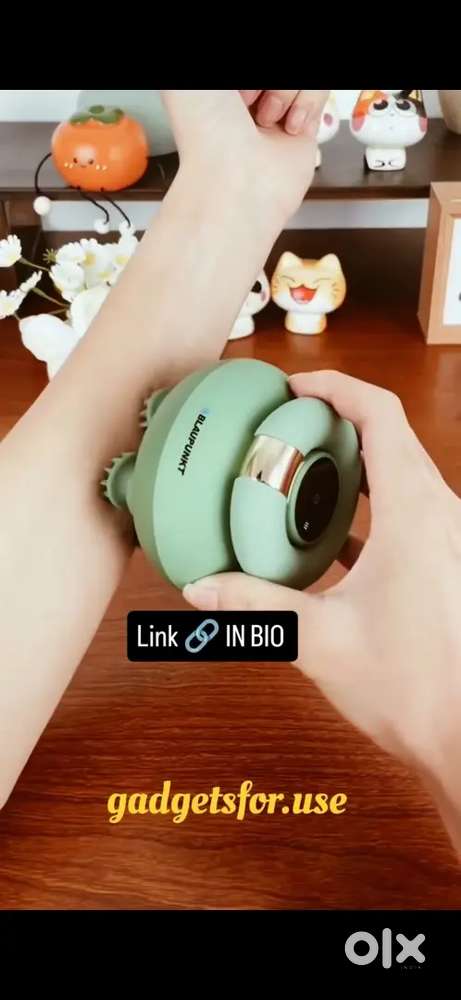 Rechargeable Portable Scalp & Head Massager for Stress Relief