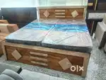 PLYBOARD Double bed with Box ₹11,999 Factory Outlet Wholesale Price