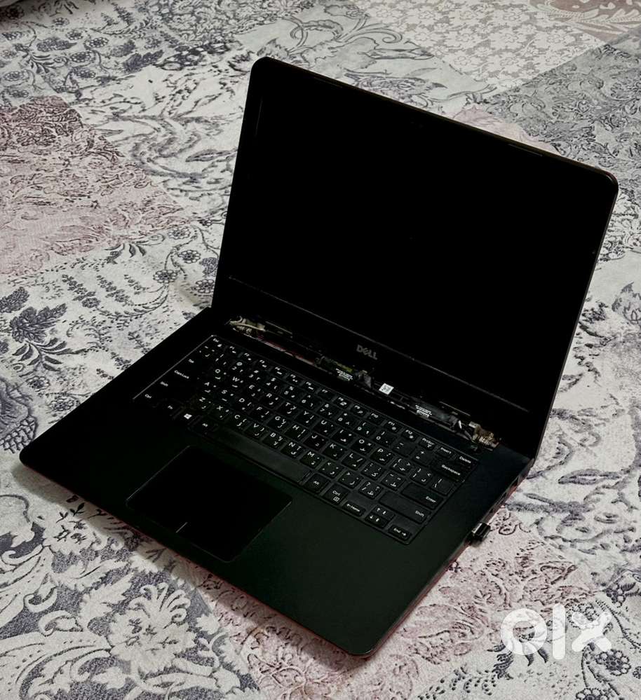 DELL High-end Laptop Red Color (i7 Processor, 12GB RAM, Dual Storage)