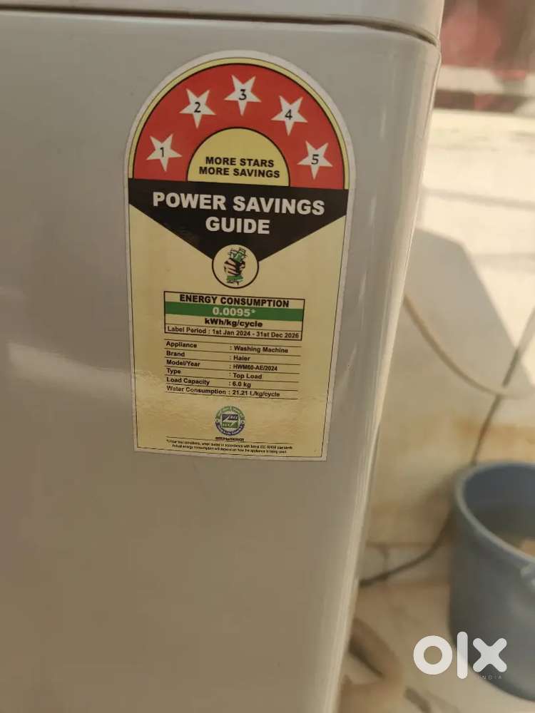 Haier washing machine