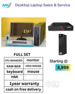 1 Year Warranty  Same day delivery  Branded FULL SET  CPU - i5 Process