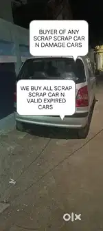 Buyer of any scrap car scrap car n valid expired cars n unused cars