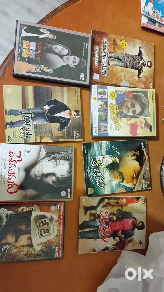 Hindi and telugu Blurays and dvd