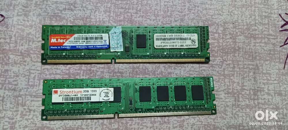 2 gb 2pcs ram ddr3