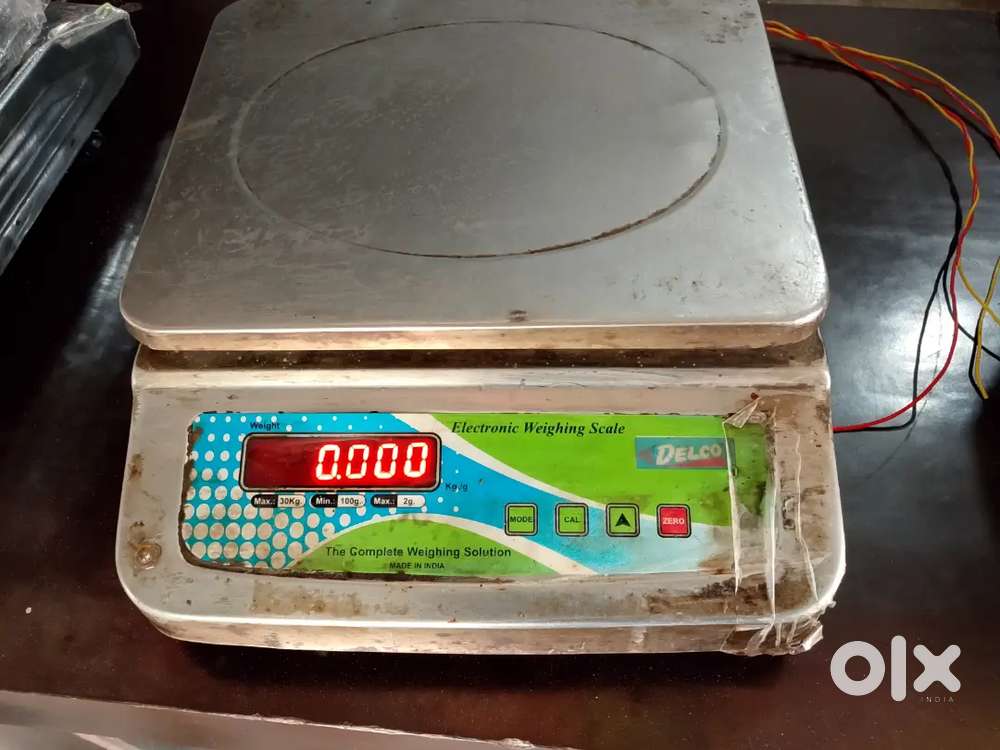 Electric weighing scale
