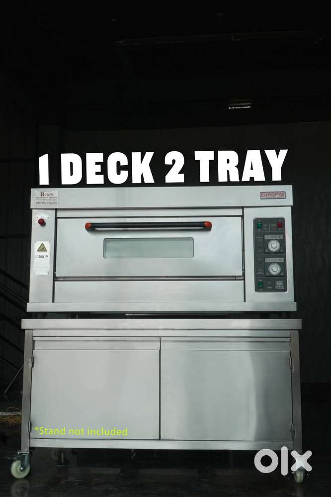 EUROPYA 1 DECK 2 TRAY AUTOMARTIC GAS OVEN