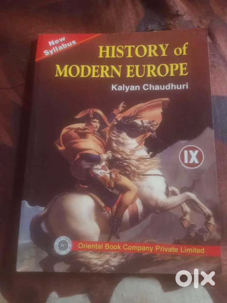 History book for class 9th