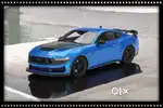 Hot Wheels 1:64 Scale Ford Mustang Dark Horse (Blue)