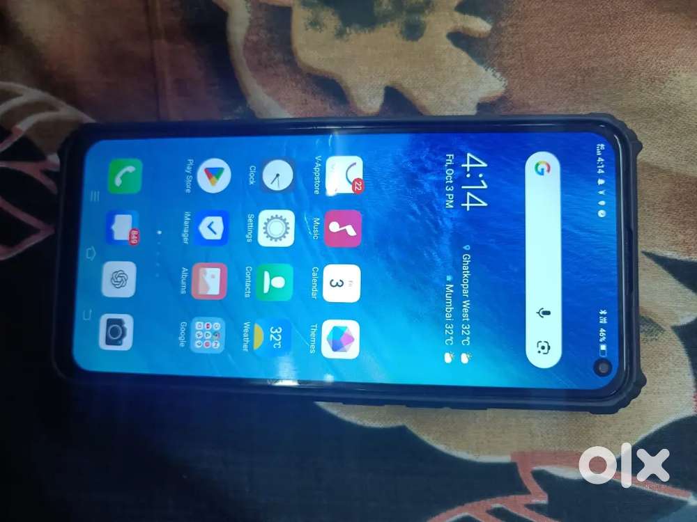 Vivo 1919 8gb Ram 128gbDisplay Change Front camera lens little blur