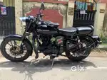 RE 350 CLASSIC PURE BLACK FOR SALE. BS6. DUAL ABS