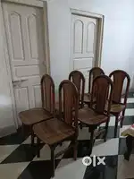 Teak wood 6 Dining Chair