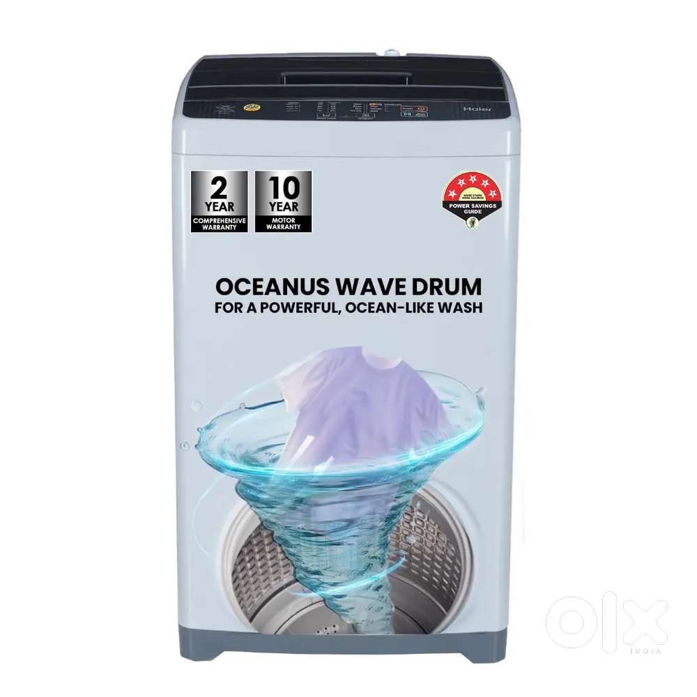 Haier 6 kg 5 Star Oceanus Wave Drum Washing Machine