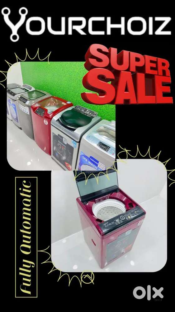 Budget-Friendly Automatic Washing Machine - Refurbished & Guaranteed