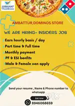 Dominos pizza inside job