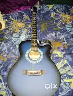 Brand New Challenger Brown Wood Guitar