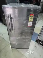 #29/Lg steel finish single door fridge 5starrating inbuilt steplizer