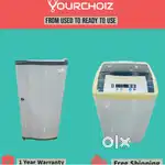 Whirlpool 190 l single door fridge and Onida top load washing machine
