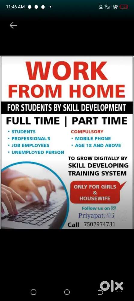 Work from home