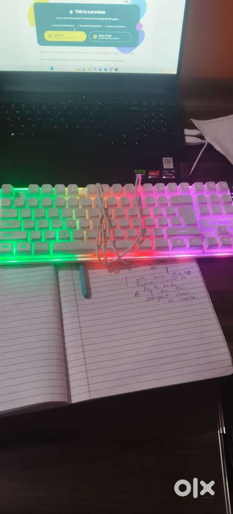 RGB gaming keyboard Ant eSports
