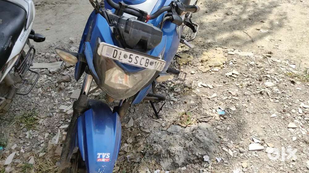 Urgent sale bike colour blue