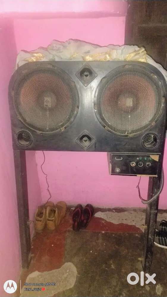 Tractor Music system 12 inch speaker peti