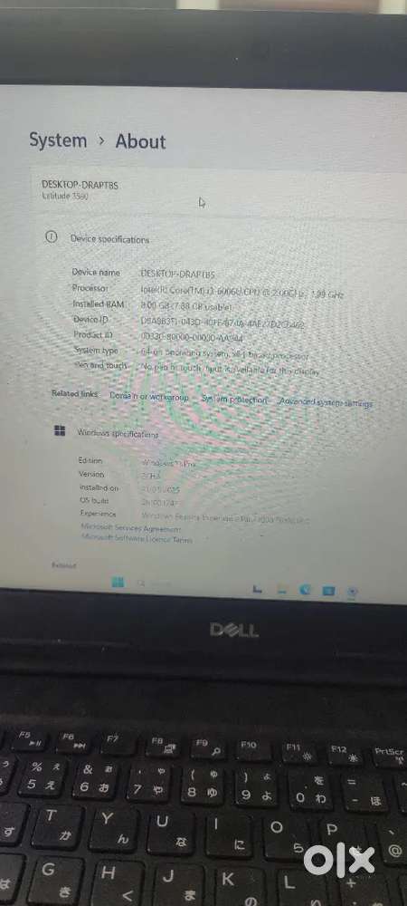 Dell Laptop i3 Processor