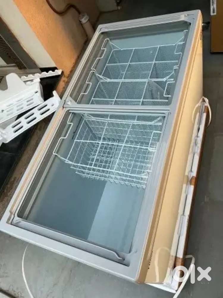 Deep refrigerator new condition.