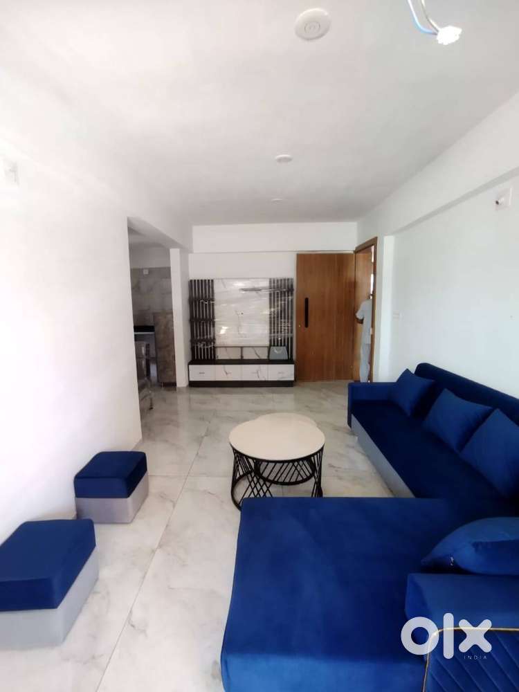 Well Maintain Fully Furnished 3 Bhk Flat Available For Rent In Zundal