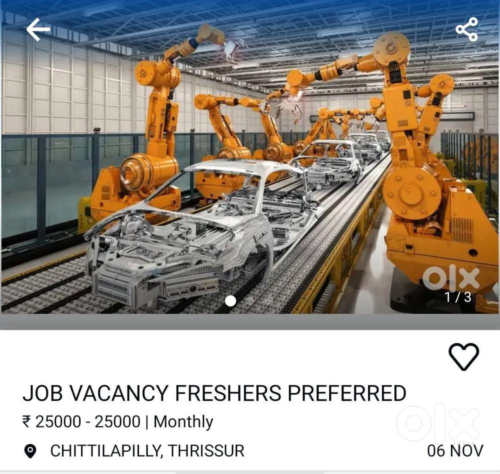 Experienced Welcome to manufacturing company