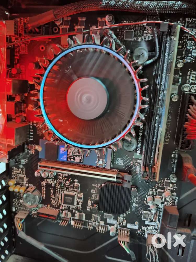 Intel i5 12 Gen Pc  500 GB SSD + 1TB HDD  new condition  RGB setup