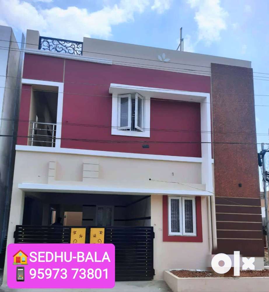 NEW 3 BHK DUPLEX HOUSE FOR SALE, 2.75 Cent, NORTH FACING, 85 LAKH,