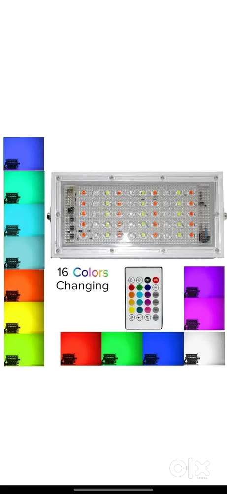 Brand new RGB light with remote control