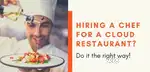 Need a all rounder cook nd indo chinese cook