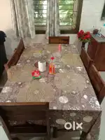 All wooden   6seater dining table