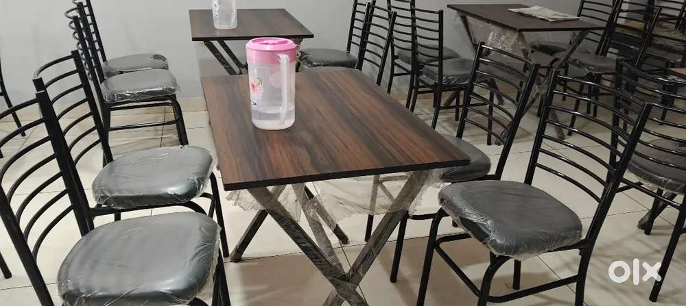 Chair and table
