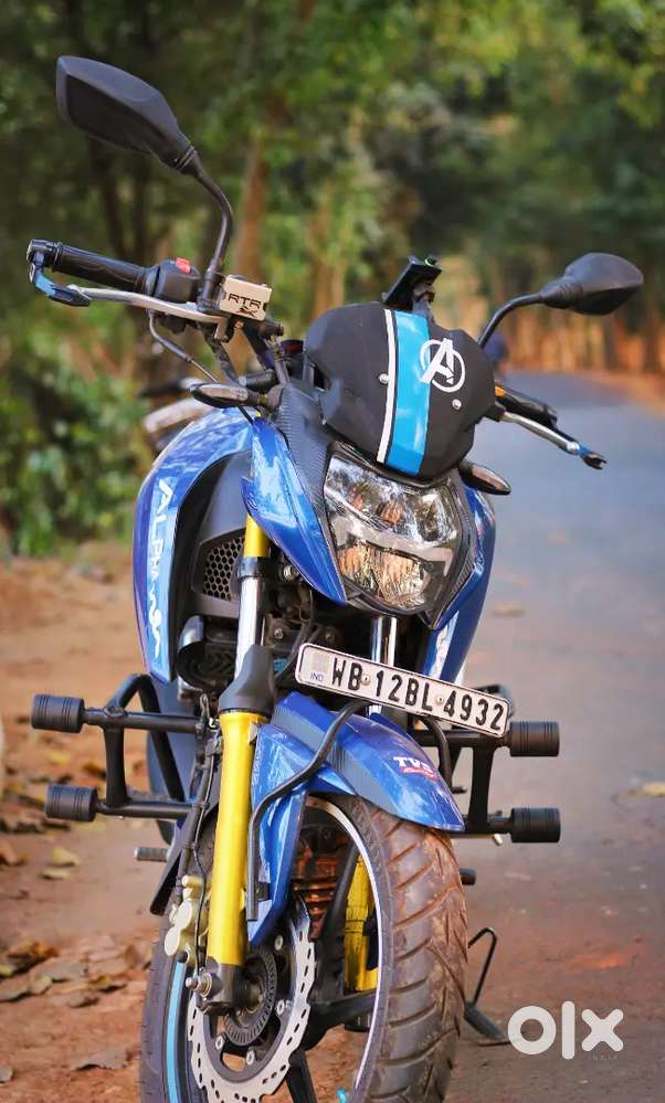 TVS APACHE RTR 1604V (RM EDITION) (METALIC BLUE)
