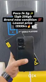 Price drop: poco f4 12gb 256gb brand new condition lowest price