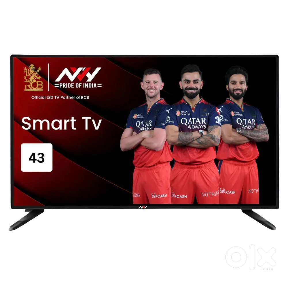 BRAND NEW 43 INCH SMART TV 1 YEAR WARRANTY