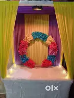 Durga Mata mandap decoration