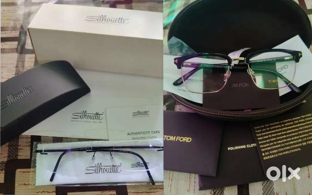 Unsed Silhouette and TomFord Eyewear specs for sell Brand new