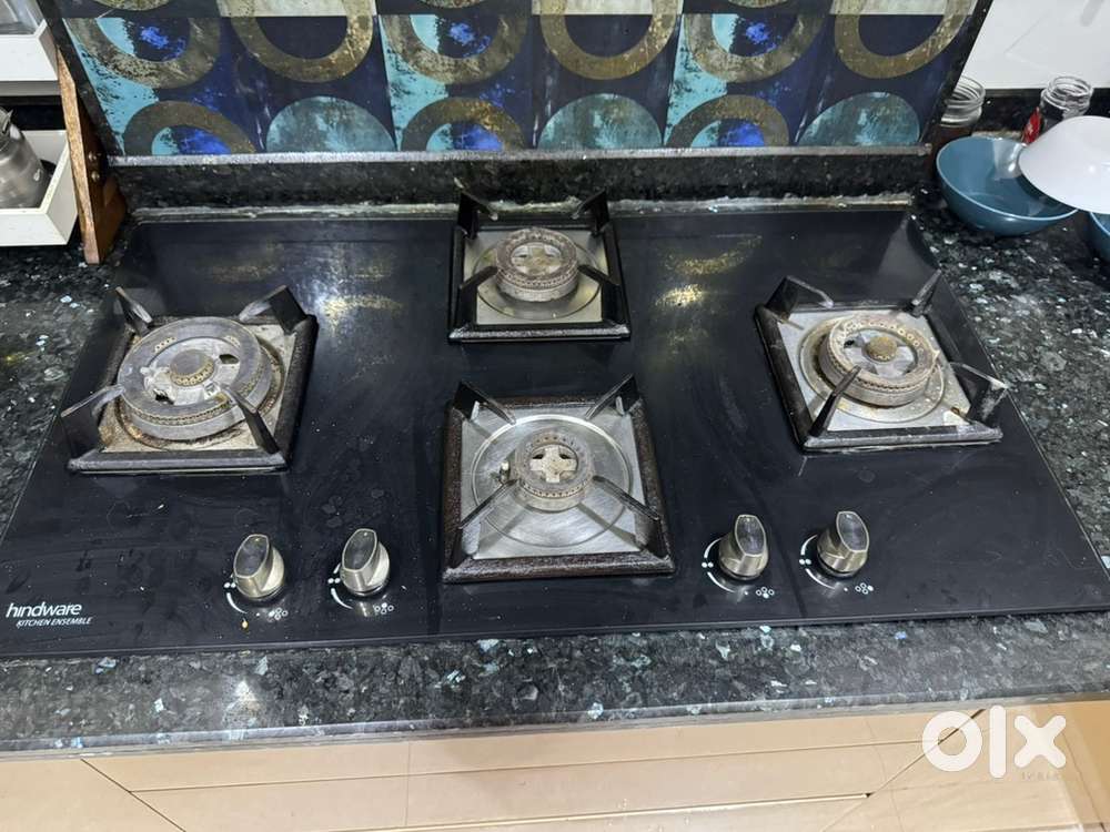 4 burner Hindware Hob /Gas stove